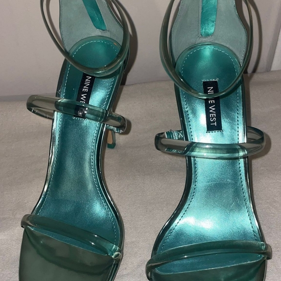 NEW Nine West Green Heels for Women SIZE 8.5 - Picture 7 of 11